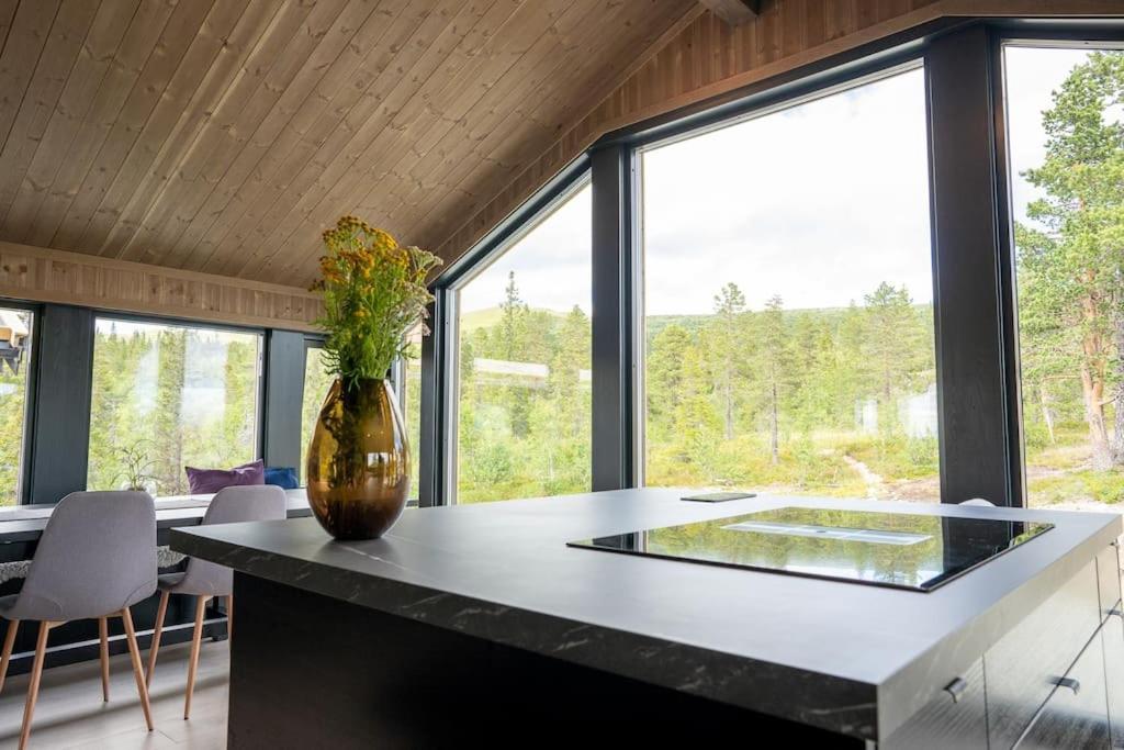 New, Modern, Cosy Hut Close To Norefjell Ski & Spa Noresund Exterior foto