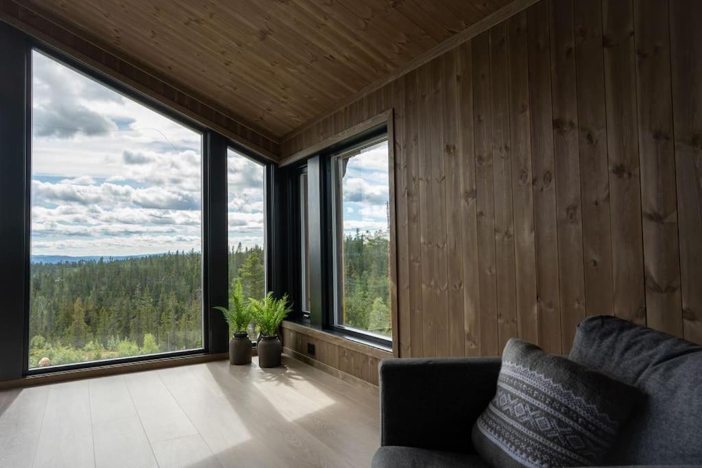 New, Modern, Cosy Hut Close To Norefjell Ski & Spa Noresund Exterior foto