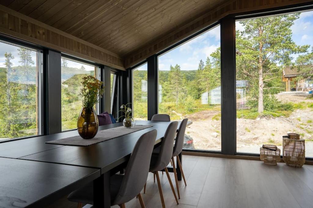 New, Modern, Cosy Hut Close To Norefjell Ski & Spa Noresund Exterior foto