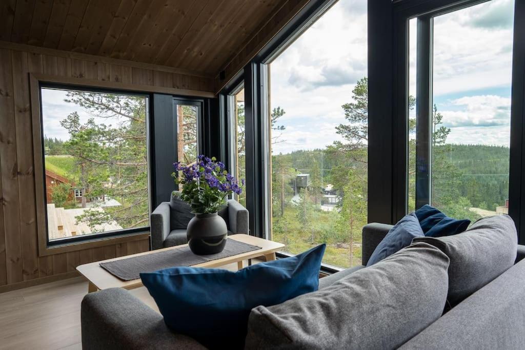 New, Modern, Cosy Hut Close To Norefjell Ski & Spa Noresund Exterior foto